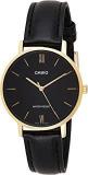 Casio Analog Black Dial Women's Watch LTP VT01GL 1BUDF A1785