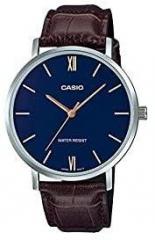 Casio Analog Blue Dial Men's Watch MTP VT01L 2BUDF A1616