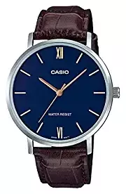 Analog Blue Dial Men's Watch MTP VT01L 2BUDF A1616