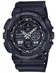 Casio Analog Digital Black Dial Men's Watch GA 140 1A1DR G975