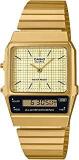 Casio Analog Digital Gold Dial Unisex's Watch AQ 800EG 9ADF