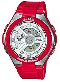 Casio Baby g Analog Digital Silver Dial Women's Watch MSG 400 4ADR BX114