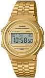 Casio Digital Black Dial Unisex Adult Watch A171WEG 9ADF