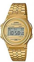 Casio Digital Black Dial Unisex Adult Watch A171WEG 9ADF