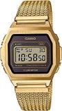 Casio Digital Gray Dial Unisex's Watch A1000MGA 5DF