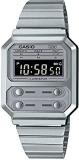 Casio Digital Silver Dial Unisex's Watch A100WE 7BDF