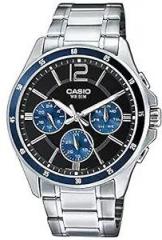 Casio Enticer Analog Black Dial Men MTP 1374HD 2AVIF A1646