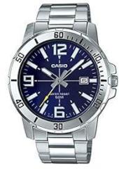 Casio Enticer Analog Blue Dial Men MTP VD01D 2BVUDF A1363