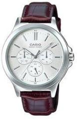 Casio Enticer Analog White Dial Men MTP V300L 7AUDF A1177