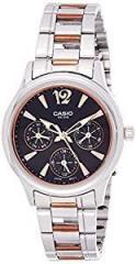 Casio Enticer Black Dial Women's Watch LTP 2085RG 1AVDF A846