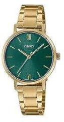 Casio Enticer Ladies Analog Green Dial Women LTP VT02G 3AUDF A1999