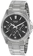 Casio Enticer Men Multi Dial Black Watch MTP 1375D 1AVDF A836