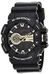 Casio G Shock Analog Digital Men's Watch GA 400GB 1A9 Black x Yellow Gold Special Color Edition