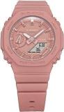 Casio G Shock GMA S2100 4A2DR Pink Analog Digital Dial Pink Resin Strap Women's Watch Shock And 200M Water Resistant G1108