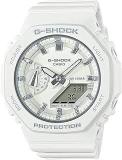 Casio G Shock GMA S2100 7ADR White Analog Digital Dial White Resin Strap Women's Watch Shock And 200M Water Resistant G1110