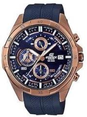 Casio Men Resin Edifice Analog Blue Dial Efr 556Pc 2Avudf Ex386, Band Color Blue