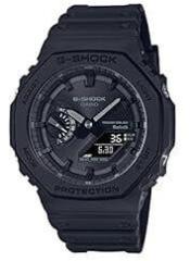 Casio Men Resin G Shock Black Dial AnalogDigital Ga B2100 1A1Dr G1242, Band Color Black