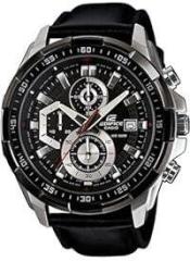 Casio Resin Edifice Analog Black Dial Men Efr 539L 1Avudf Ex193