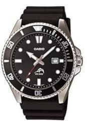 Casio Resin Men's Mdv106 1Av 200M Duro Analog Watch, Black