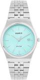 Casio Stainless Steel Enticer Men Analog Turquoise Dial Men Mtp B145D 2A1Vdf A2198