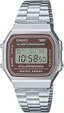 Casio Stainless Steel Vintage Digital Brown Dial Unisex A168Wa 5Aydf D331