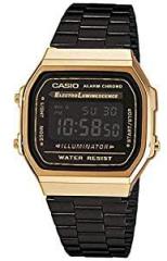 Casio Unisex 30 39 mm Vintage Silver Dial Metal Digital Watch D148