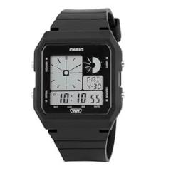 Casio Unisex Resin Digital Black Dial Watch Lf 20W 1Adf, Band Color Black