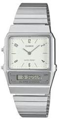 Casio Vintage Analog Digital White Dial Unisex AQ 800E 7A2DF D363