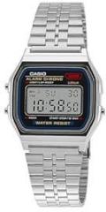 Casio Vintage Digital Black Dial Unisex A159W N1DF D339