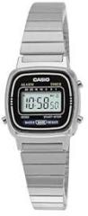 Casio Vintage Digital Black Dial Unisex LA670WA 1DF D089