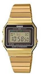 Casio Vintage Digital Gold Dial Unisex A700WG 9ADF D198