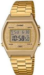 Casio Vintage Digital Gold Dial Unisex B640WGG 9DF D188