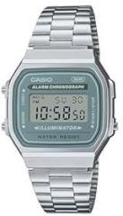 Casio Vintage Digital Grey Dial Unisex A168WA 3AYDF D330