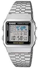 Casio Vintage Digital Grey Dial Unisex A500WA 1DF D133