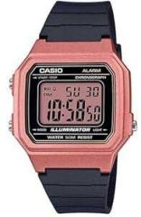 Casio Vintage Digital Rose Gold Dial Men::Women W 217HM 5AVDF I113