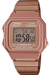 Casio Vintage Digital Rose Gold Dial Unisex B650WC 5ADF D200