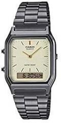 Casio Vintage Series Analog Digital GOld Dial Unisex Watch AQ 230GG 9ADF D184