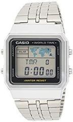 Casio Vintage Series Digital Grey Dial Unisex's Watch A500WA 1DF