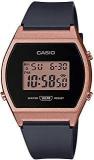 Casio Vintage Series Digital Rose Gold Dial Unisex Adult Watch LW 204 1ADF