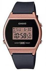 Casio Vintage Series Digital Rose Gold Dial Unisex Adult Watch LW 204 1ADF