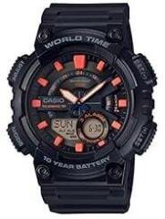 Casio Youth Combination Analog Digital Multi Colour Dial Men's Watch AEQ 110W 1A2VDF AD221