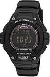 Casio Youth Digital Black Dial Men's Watch W S220 1BVDF