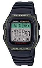 Casio Youth Series Digital Black Dial Men's Watch W 96H 3AVDF D175