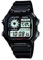 Casio Youth Series Digital Grey Dial Men's Watch AE 1200WH 1AVDF D097