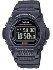 Casio YOUTH SERIES Digital Grey Dial Unisex W 219H 8BVDF I123