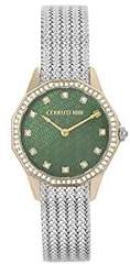 Cerruti 1881 Jesina Analog Green Dial Women's Watch CRM25305