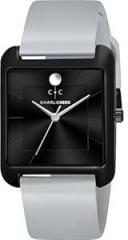 CHARLIEKEEN Analogue Watch with Dial, Rectangular Case, for Men