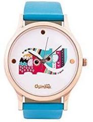 Chumbak Analog White Dial Women's Watch 8904218048682