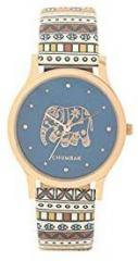 Chumbak Teal by Chumbak Aztec Interchangeable Strap Women's Wrist Watch Multicolor