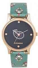 Chumbak Teal By Chumbak Paisley Garden Wrist Watch